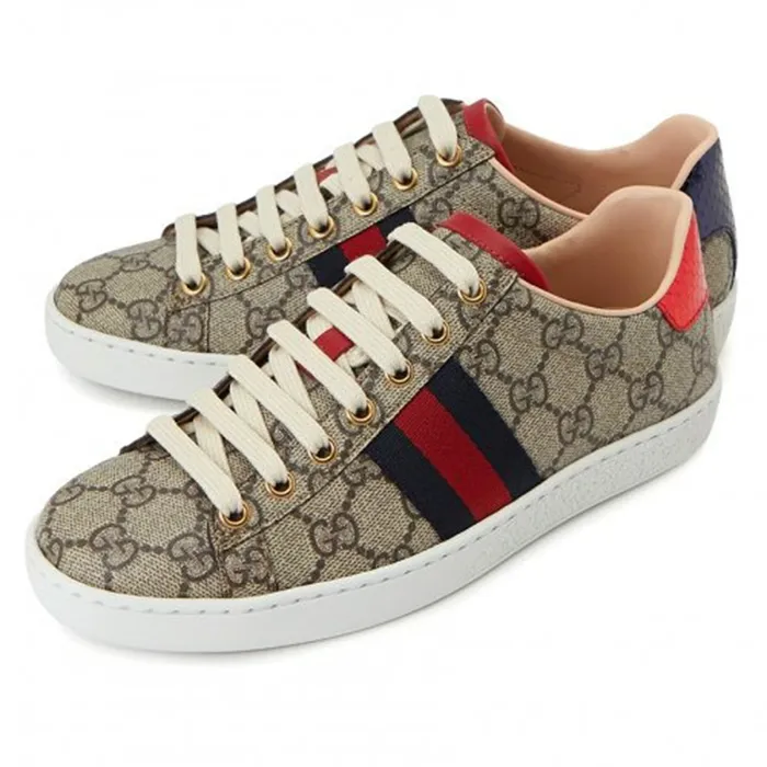 Giày Sneaker Gucci Wmns GG Supreme Beige 499410-96G50-9768 Màu Be Size 35.5