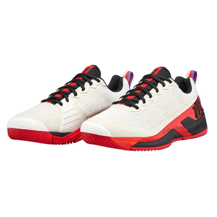 Giày Tennis/Pickleball Nam Wilson Rush Pro 4.5 Men's Tennis Shoes WRS336670U Màu Trắng Size 44