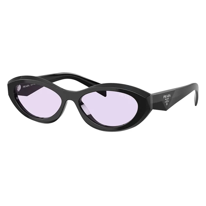 Kính Mát Prada Sunglasses 0PR 26ZS 16K40J Black Violet Màu Tím/Đen