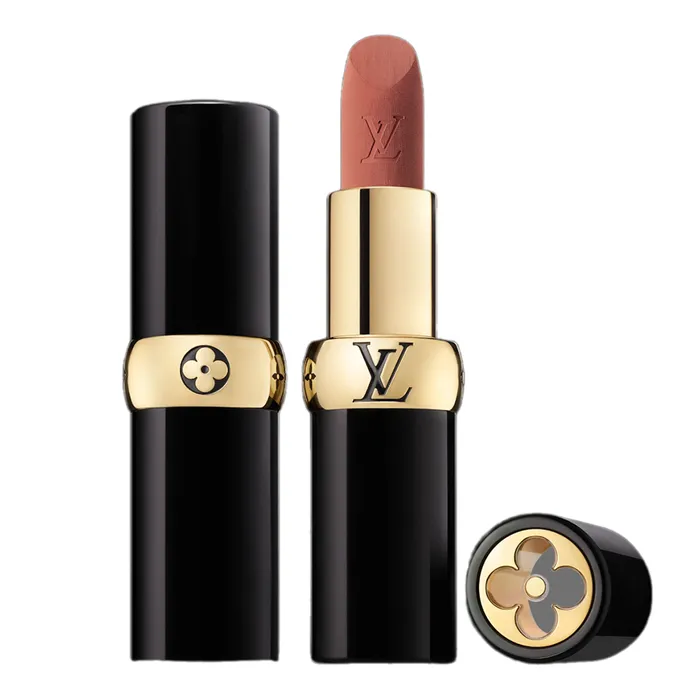 Son Lì Louis Vuitton LV Rouge À Lèvres Mat 105 Nude Nécessaire Màu Hồng Nude