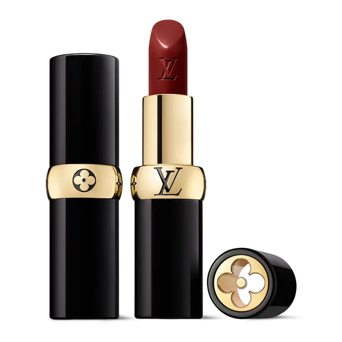 Son Louis Vuitton LV Rouge - Satin Lipstick 896 Monogram Rouge Màu Đỏ Gạch