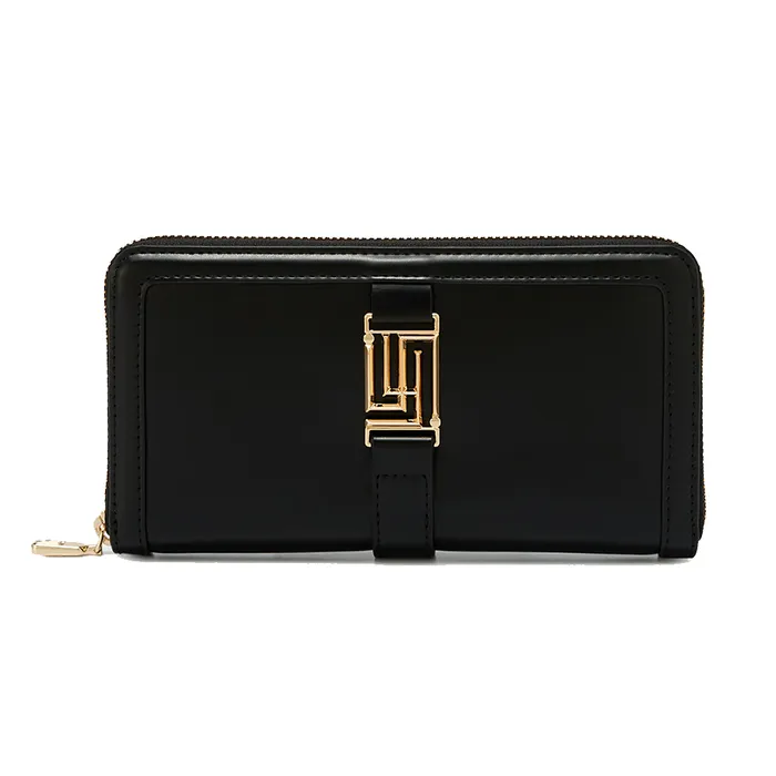 Ví Nữ Lyn Sydney Infinite Long Wallet - Black L25FWWA029 Màu Đen