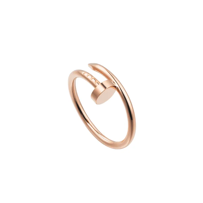 Nhẫn Unisex Cartier Juste Un Clou Ring Small Model CRB4225800 Màu Vàng Hồng Size 51