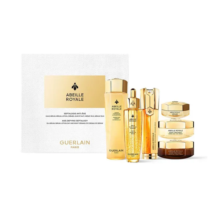 Set Dưỡng Da Guerlain Abeille Royale Age-Defying Hexalogy Set 6 Món