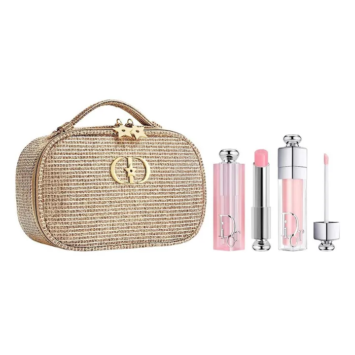 Set Son Dưỡng Dior The Pink Glow Ritual MakeUp 3 Món