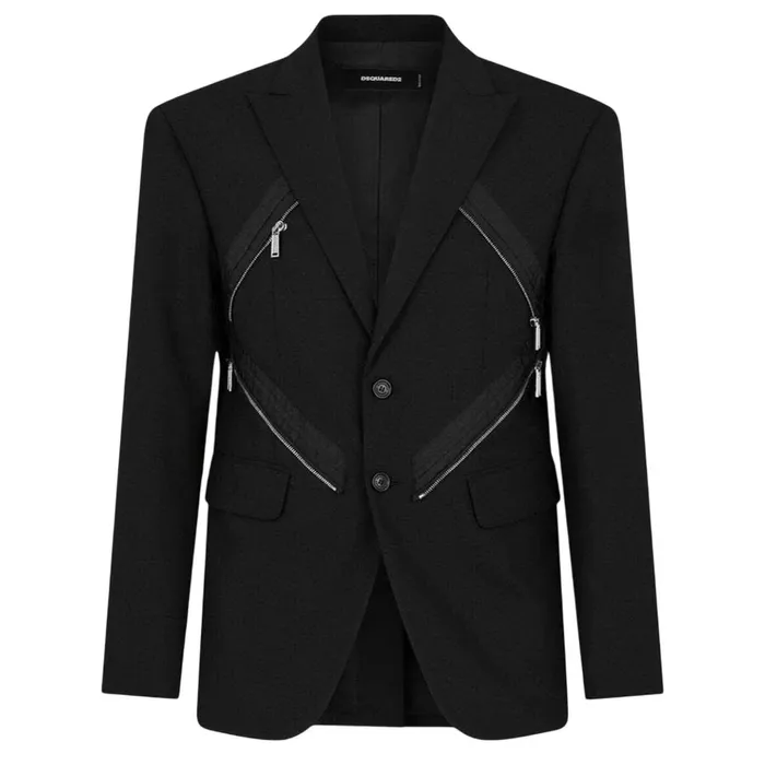 Áo Khoác Blazer Nam Dsquared2 S74BN1239 S53632 900 Màu Đen Size 46
