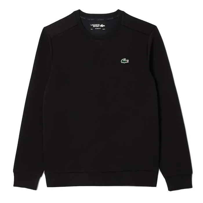 Áo Nỉ Sweater Nam Lacoste Mesh Panel Sweatshirt SH9604 C31 Màu Đen Size 5
