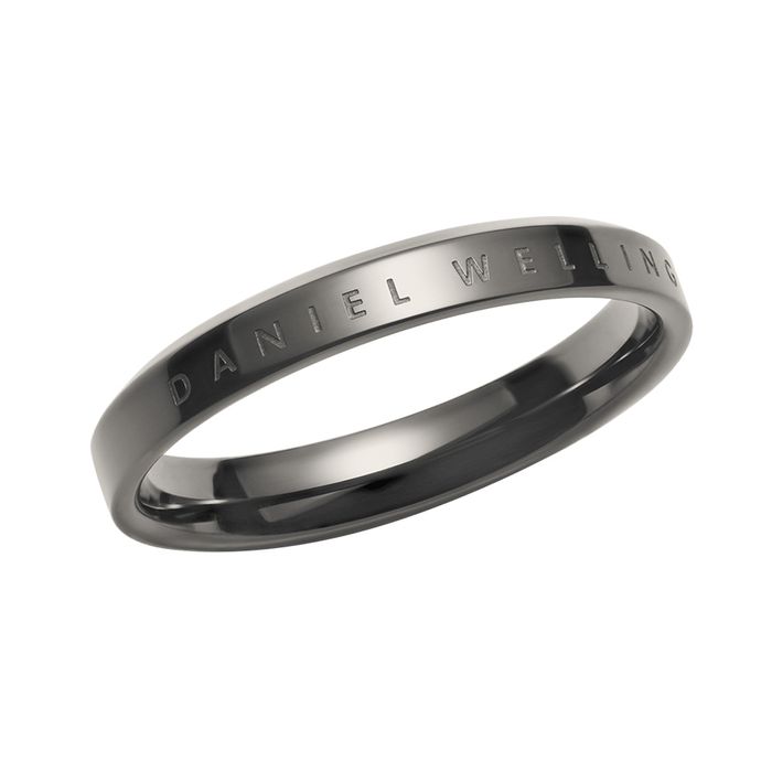 Nhẫn Daniel Wellington Classic Ring Graphite DW00400375 Màu Xám Size 58