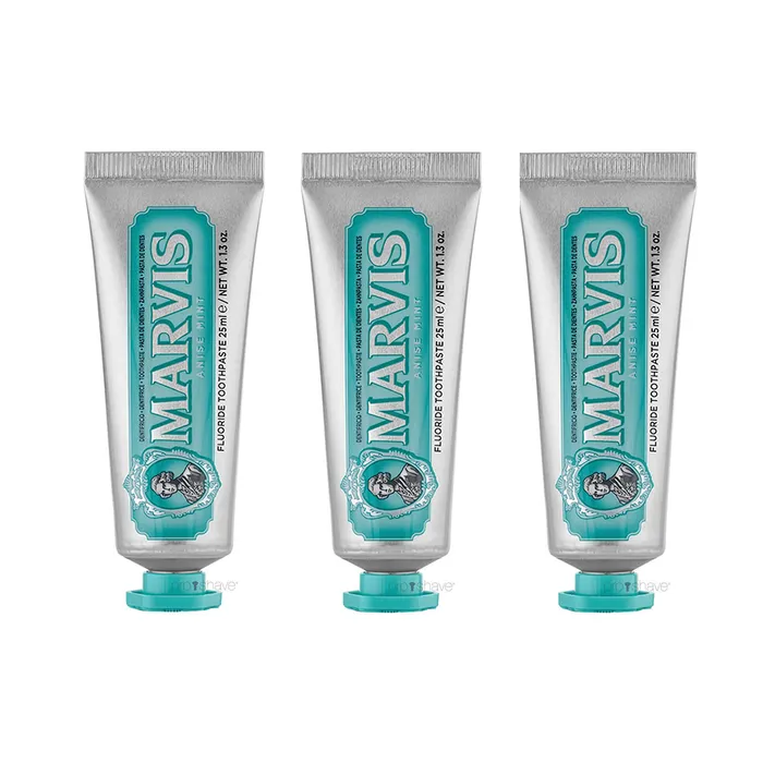 Combo 3 Tuýp Kem Đánh Răng Marvis Anise Mint 25ml