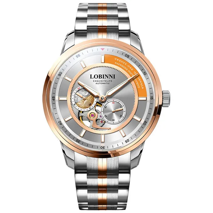 Đồng Hồ Nam Lobinni LB9017G-T1 Màu Bạc