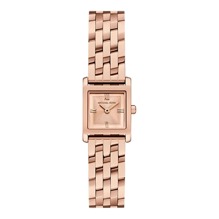 Đồng Hồ Nữ Michael Kors MK Micro Georgie Rose Gold Tone Watch MK4932 Màu Vàng Hồng