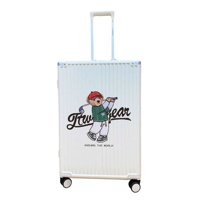 Vali Guoo Bear Golfer Around The World White TN7044-20020 Màu Trắng Size 24