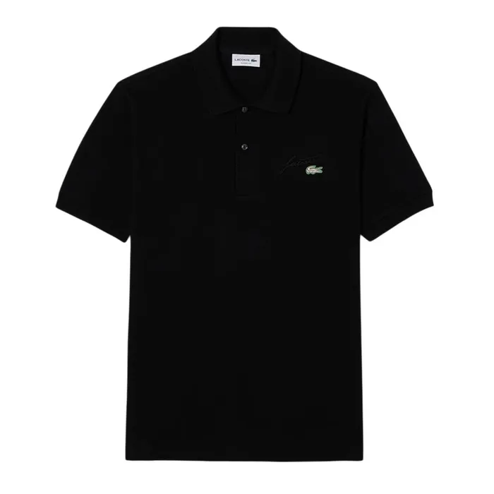 Áo Polo Nam Lacoste Classic Fit Embroidery Detail Piqué PH5465 - 031 Màu Đen Size 5