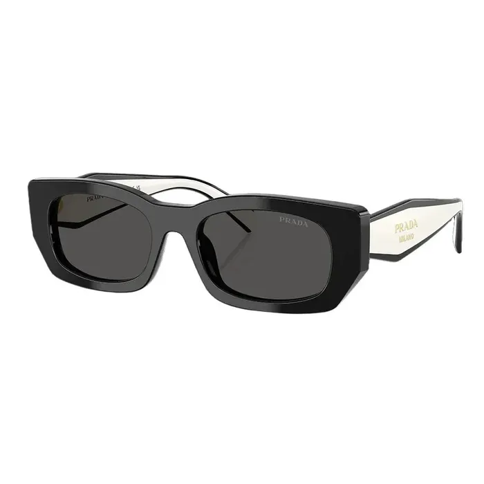 Kính Mát Prada Sunglasses 0PR B05S 09Q08Z Black Dark Grey Màu Đen Xám