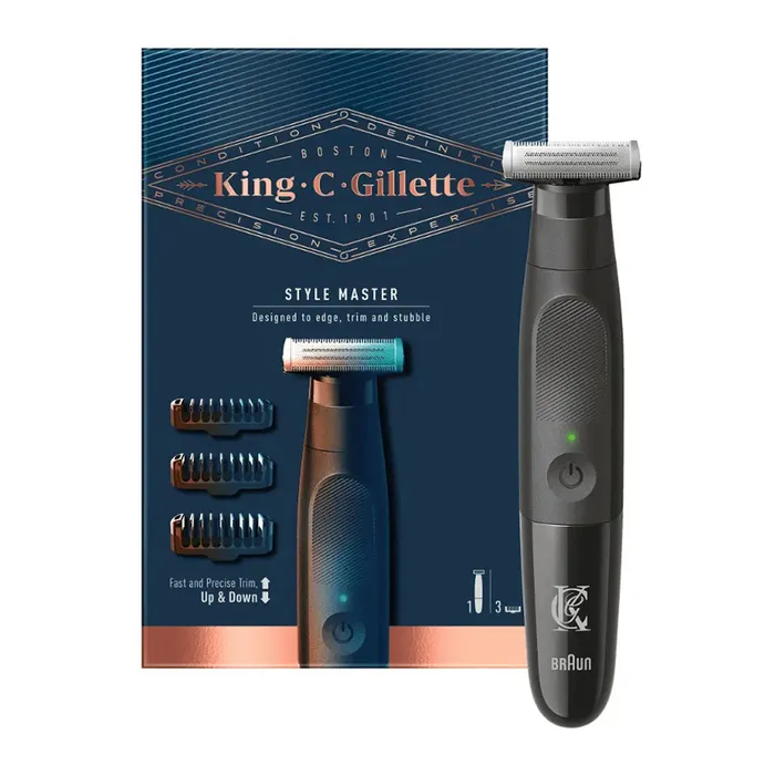 Máy Cạo Râu Gillette Styler Maquina De Cortar Pelo Gillette King Màu Đen