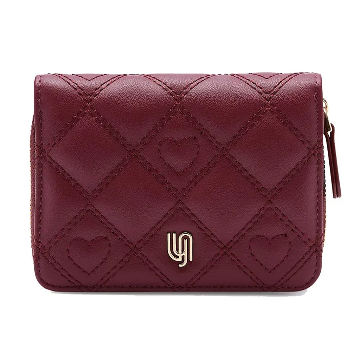 Ví Nữ Lyn Cheryl Infinite Short Wallet - Red L26CWWA047 Màu Đỏ Mận