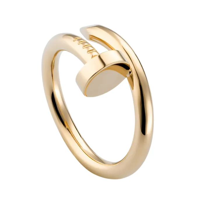 Nhẫn Cartier Juste Un Clou Ring Classic Model CRB4092600 Màu Vàng Gold Size 51 (Bản Dày)