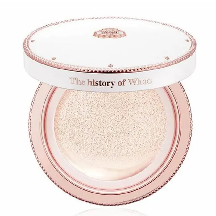 Phấn Nước Whoo Whoo Radiant White Tone Up Sun Cushion SPF50+/PA+++ (Bản Màu Hồng) Không hộp