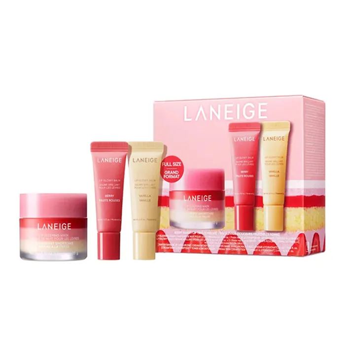 Set Dưỡng Môi Laneige Berry Sweet Lip Trio 3 Món
