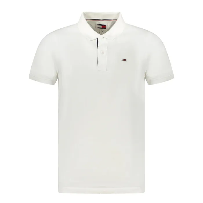 Áo Polo Nam Tommy Hilfiger DM0DM15370_BIYBR Màu Trắng Size L