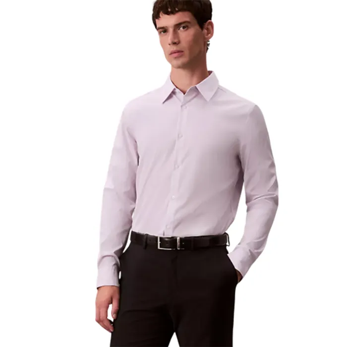 Áo Sơ Mi Nam Calvin Klein CK SLIM 40BM127 - 110 Màu Trắng Size XS