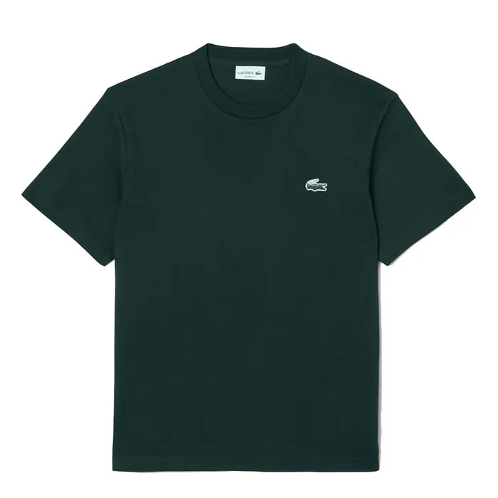 Áo Thun Nam Lacoste Heavy Jersey Landscape Crocodile TShirt TH5899 - YZP Màu Xanh Lá Size 3