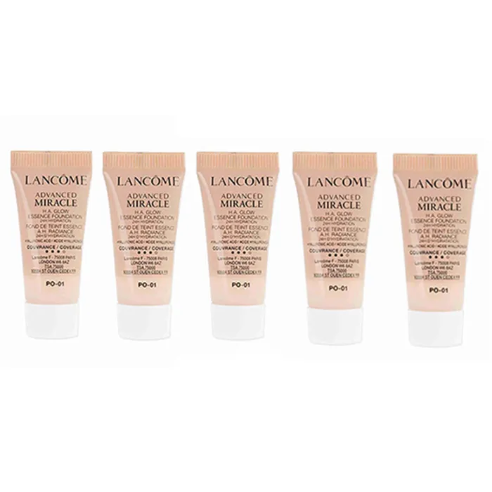 Combo 5 Tuýp Kem Nền Lancôme Teint Miracle Foundation Mini PO-01 (5ml x 5)