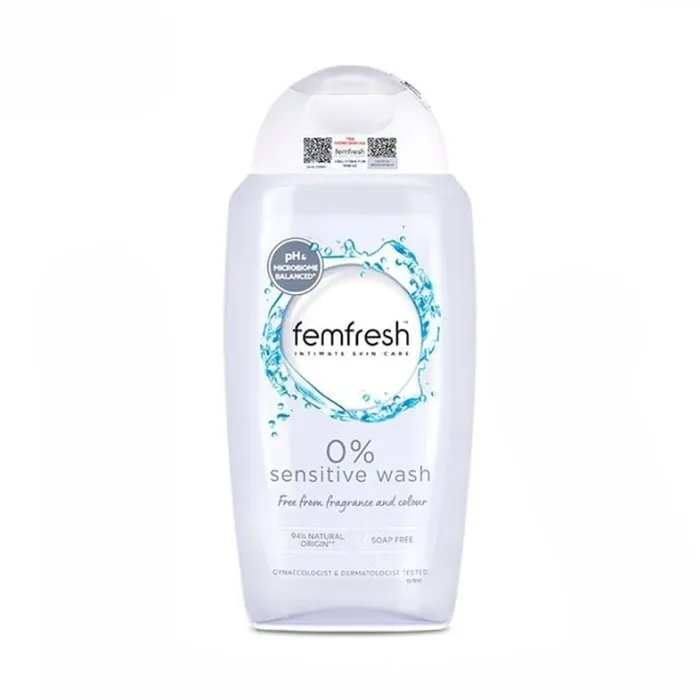 Dung Dịch Vệ Sinh Phụ Nữ Dành Cho Da Nhạy Cảm Femfresh Sensitive Wash 250ml
