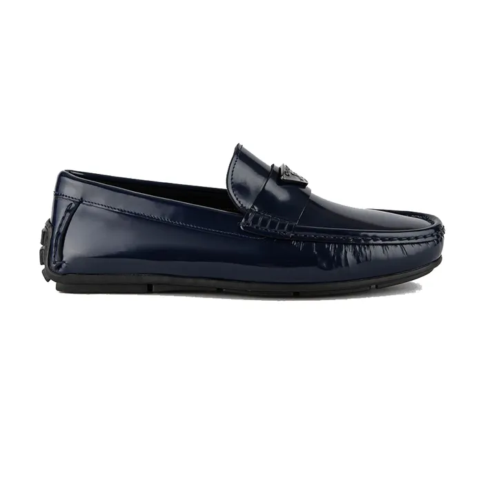 Giày Lười Nam Giovanni Moccasin GSH0126-1 Màu Xanh Navy Đậm Size 41