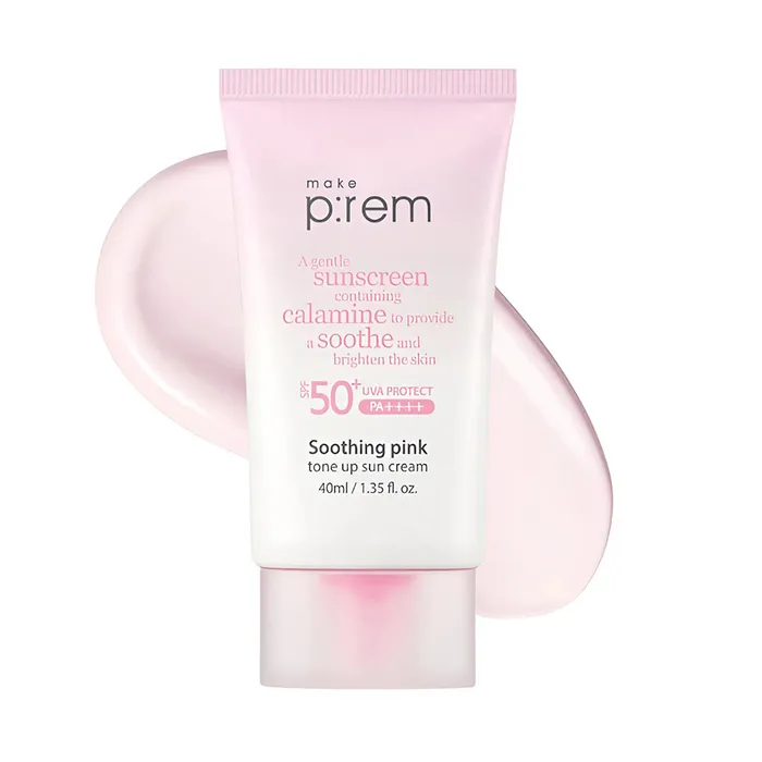 Kem Chống Nắng Nâng Tone Và Dưỡng Ẩm Make P:rem UV Defense Me Sun Cream SPF50+/PA++++ 40ml