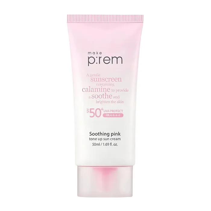 Kem Chống Nắng Nâng Tone Và Dưỡng Ẩm Make P:rem UV Defense Me Sun Cream SPF50+/PA++++ 50ml