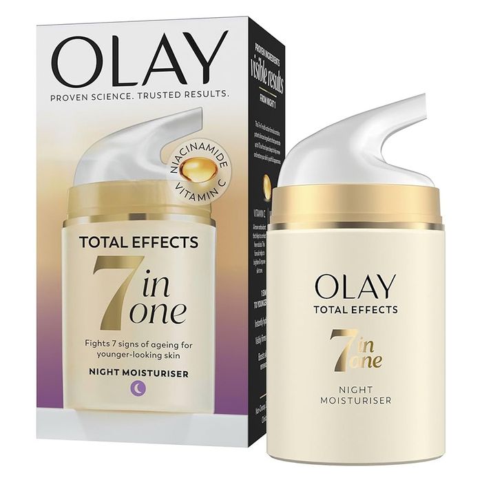 Kem Dưỡng Ẩm Olay Total Effects 7in1 Night Moisturiser With Niacinamide 50ml