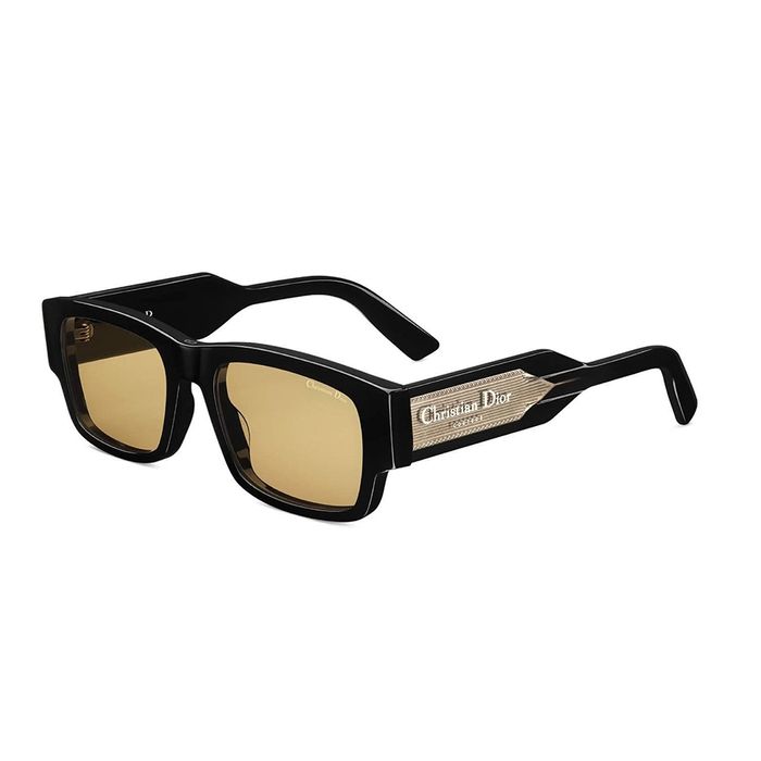 Kính Mát Dior Sunglasses Dior Label S1I 13H0 Màu Vàng/Đen