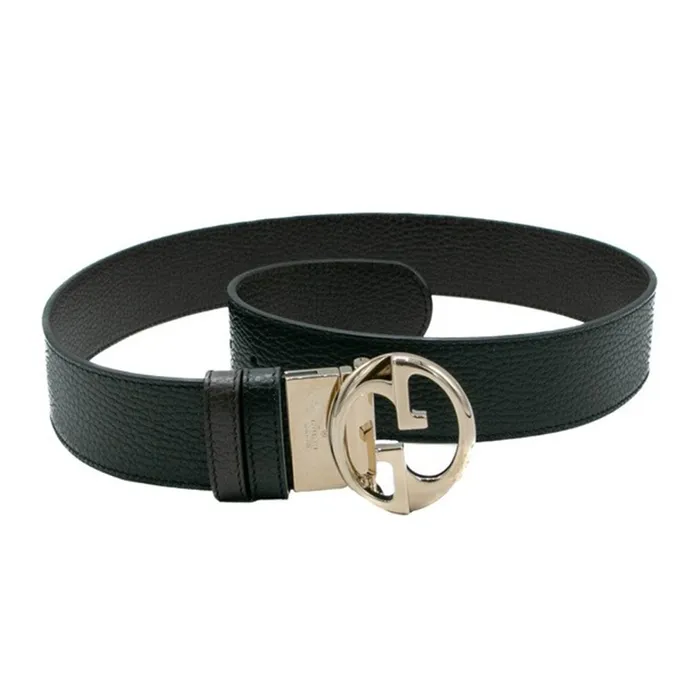 Thắt Lưng Nam Gucci Calfskin 1973 Reversible Belt Black And Brown Màu Đen - Nâu Size 90 (Bản 3.8cm)
