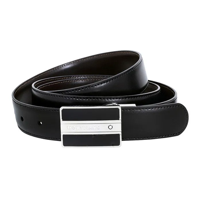 Thắt Lưng Nam Montblanc Belt 128136 Màu Đen