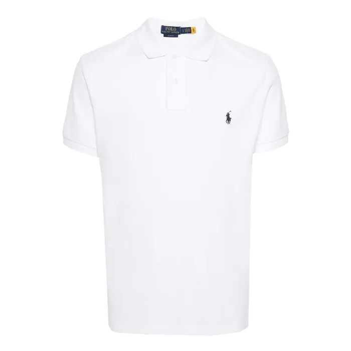 Áo Polo Nam Ralph Lauren Slim Fit 710548797001-WHITE Màu Trắng Size L