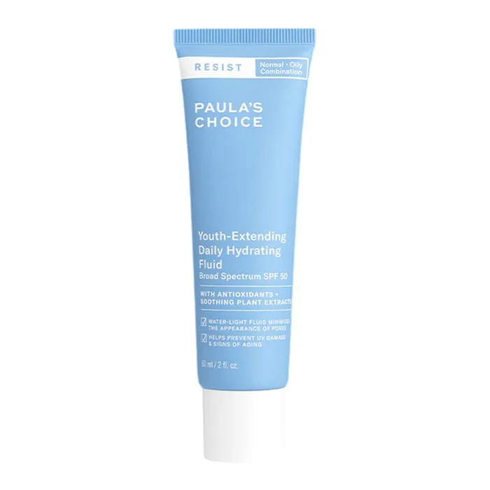 Kem Chống Nắng Paula's Choice Resist Youth Extending Daily Hydrating Fluid Broad Spectrum SPF50 60ml