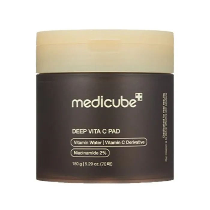 Toner Pad Hỗ Trợ Dưỡng Trắng, Làm Sáng Và Làm Đều Màu Da Medicube Deep Vita C Pad 150g/70 Miếng