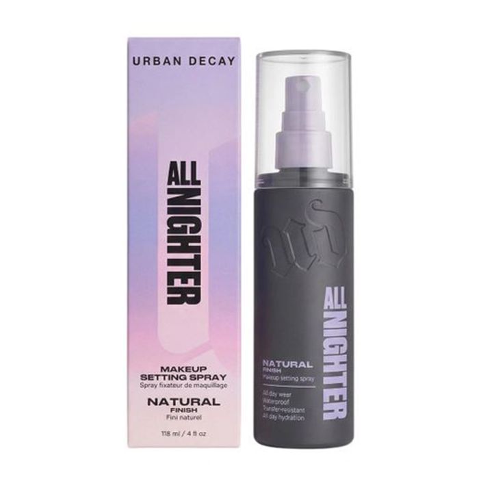 Xịt Khoá Nền Lâu Trôi Urban All Nighter Natural Finish Makeup Setting Spray 118ml