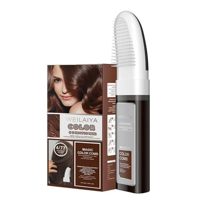 Dầu Gội Phủ Bạc Dưỡng Tóc Weilaiya Color Conditioner 100ml (Màu Nâu)