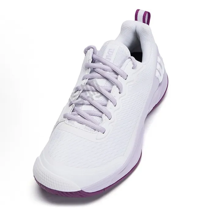 Giày Pickleball/Tennis Wilson Rush Pro 4.5 Light Purple WRS335510 Màu Tím Trắng Size 39