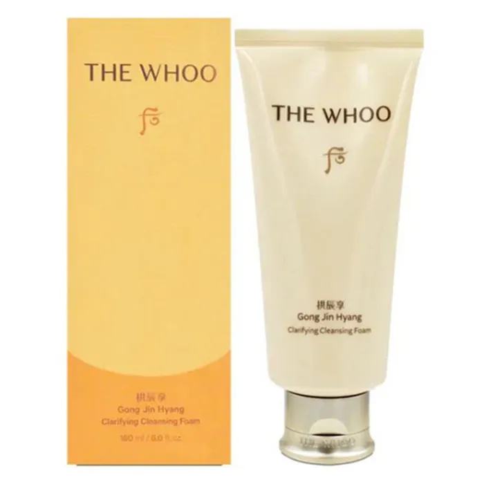 Sữa Rửa Mặt Ngăn Ngừa Lão Hóa Whoo Facial Foam Cleanser 180ml