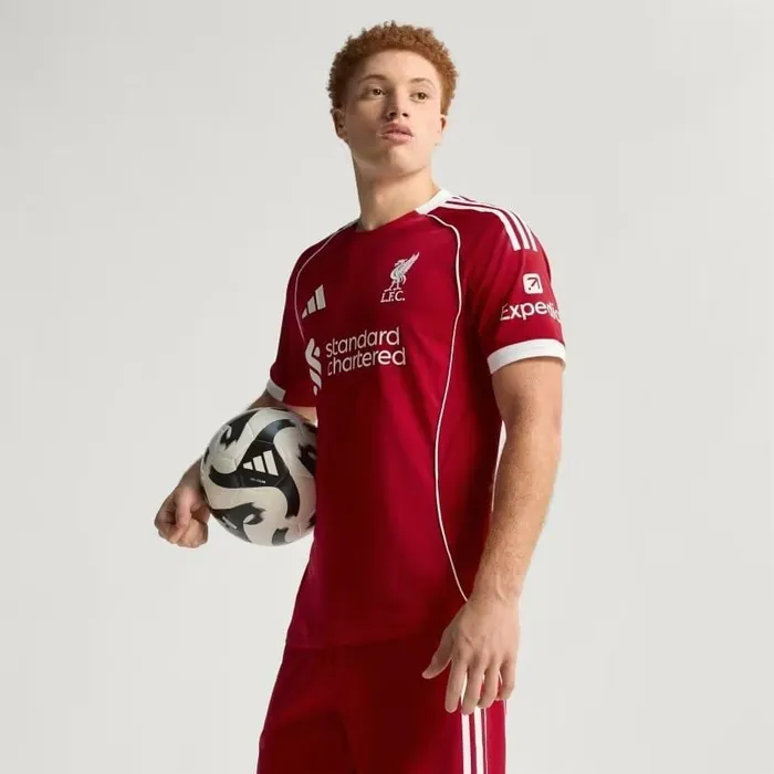 Áo Thun Nam Đấu Sân Nhà Chính Hãng Liverpool FC Mùa Giải 25/26 JY4237-S
