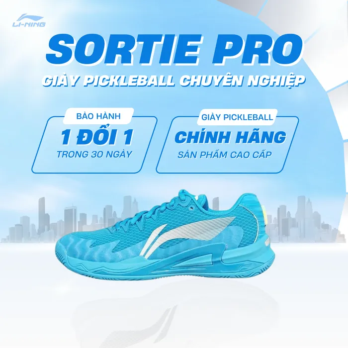Giày Tennis, Pickleball nam chính hãng Li-Ning SORTIE PRO AKPV001-2 P-AKPV001-29