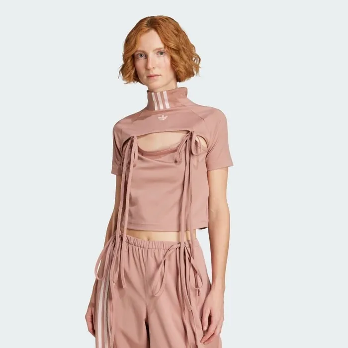 Áo Crop Top Nữ Hở Lưng Phối Ruy Băng JW0931-S