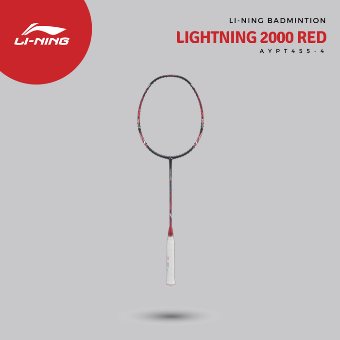 Vợt cầu lông chính hãng Li-Ning Lightning 2000 Red AYPT455-4 P-AYPT455-4