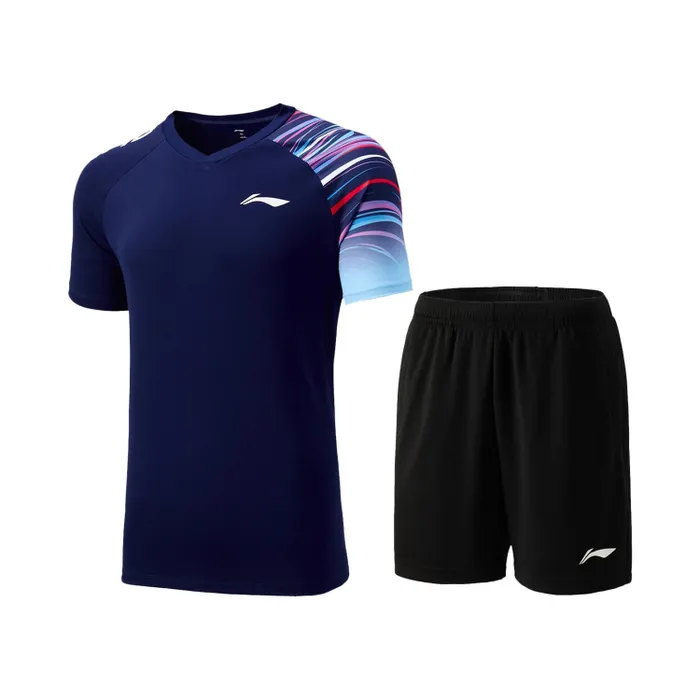 Bộ quần áo cầu lông Nam và Nữ Li-Ning P-AATV045-5V P-AATV045-5VXS