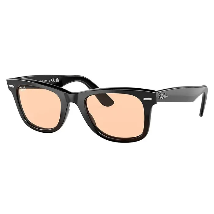 Kính Mát Unisex RayBan 0RB2140F 601/4B Black Pink Sunglasses Màu Hồng Đen