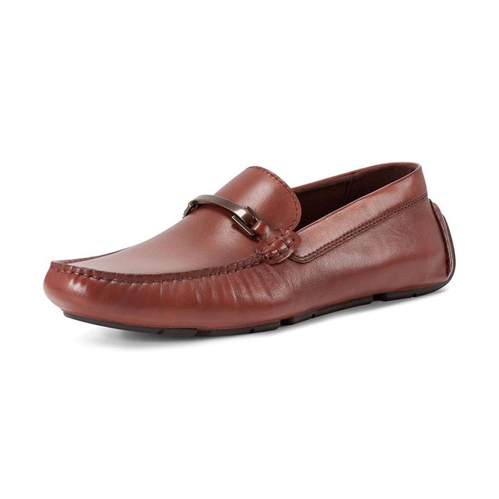 Giày Lười Nam Rockport Dirk Loafer Màu Nâu Size 43