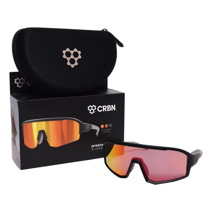 Kính Pickleball CRBN Pivot Pickleball Glasses Màu Đen - Cam